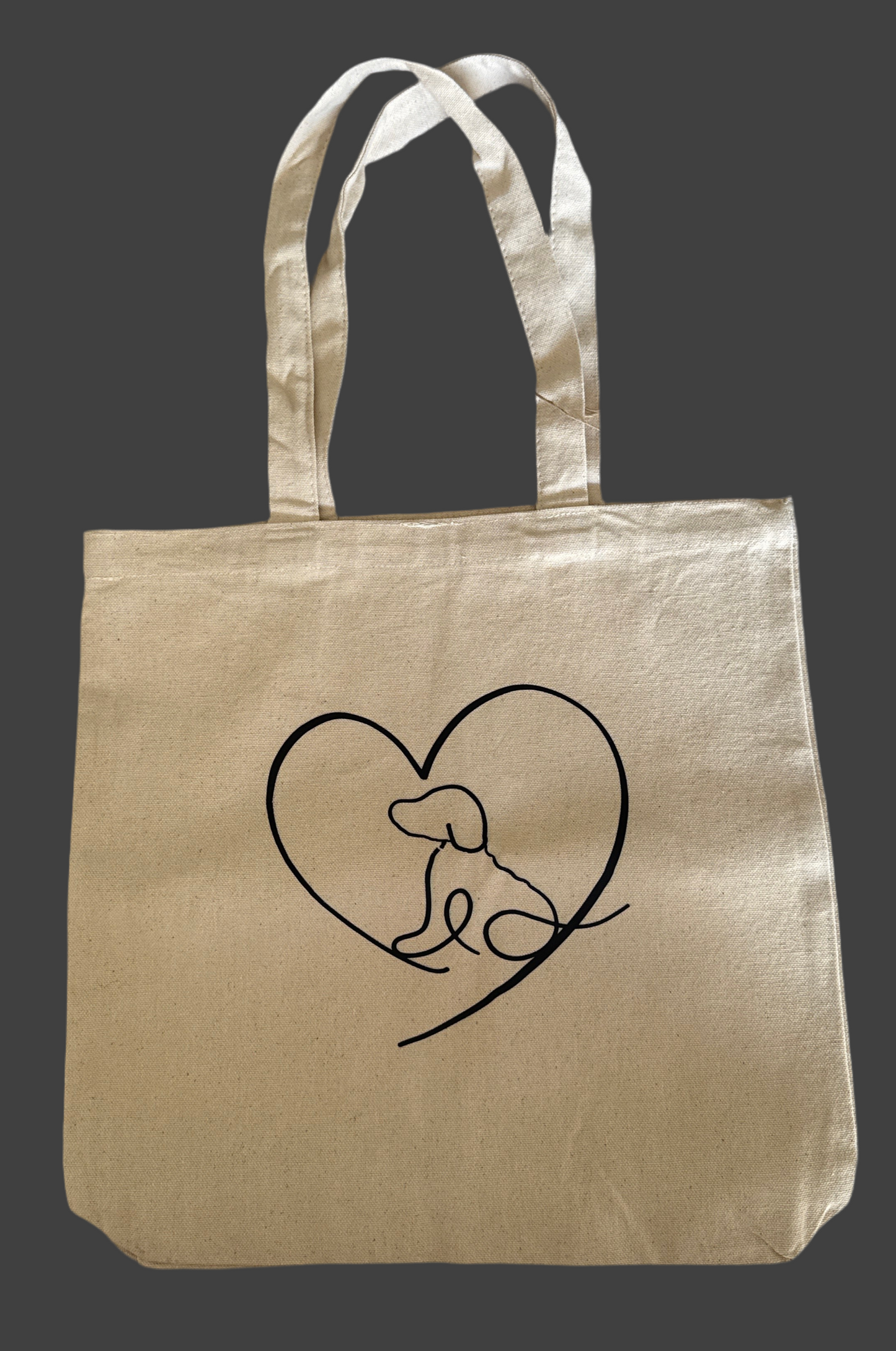 Minimalist Dog Lover Tote